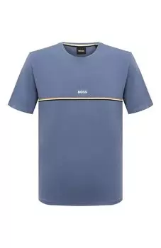Хлопковая футболка BOSS