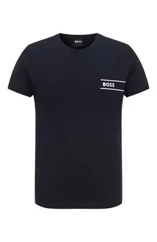 Хлопковая футболка BOSS