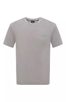 Хлопковая футболка BOSS