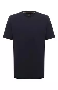 Хлопковая футболка BOSS