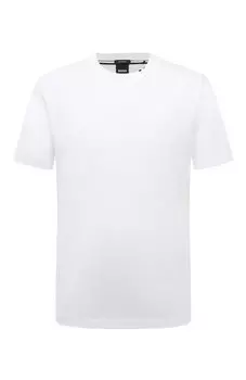 Хлопковая футболка BOSS