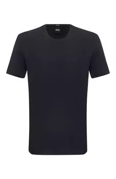 Хлопковая футболка BOSS