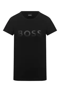 Хлопковая футболка BOSS