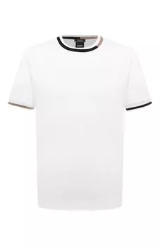 Хлопковая футболка BOSS