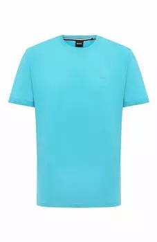 Хлопковая футболка BOSS