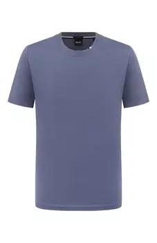 Хлопковая футболка BOSS