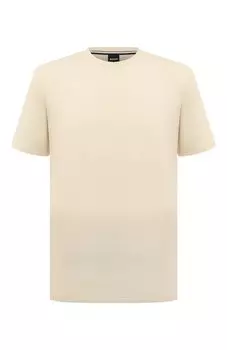 Хлопковая футболка BOSS