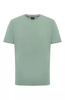 Хлопковая футболка BOSS