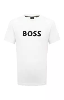 Хлопковая футболка BOSS
