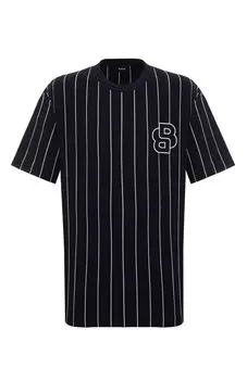 Хлопковая футболка BOSS