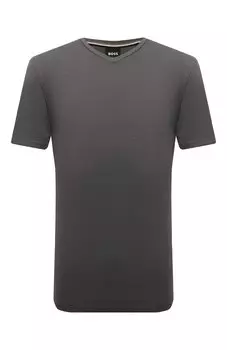 Хлопковая футболка BOSS