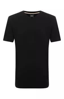 Хлопковая футболка BOSS