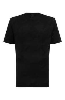 Хлопковая футболка BOSS