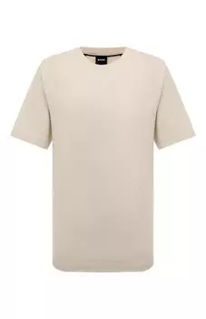 Хлопковая футболка BOSS