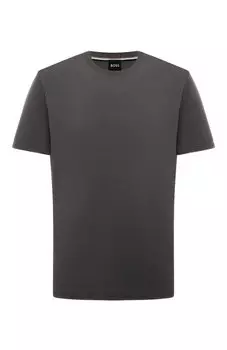 Хлопковая футболка BOSS