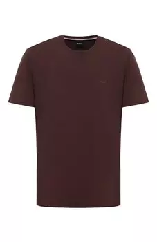 Хлопковая футболка BOSS