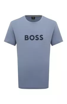 Хлопковая футболка BOSS