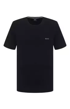 Хлопковая футболка BOSS