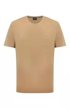 Хлопковая футболка BOSS