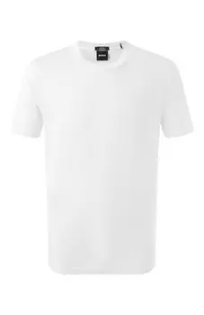 Хлопковая футболка BOSS