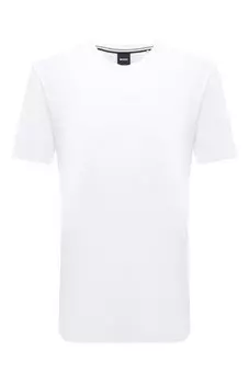 Хлопковая футболка BOSS