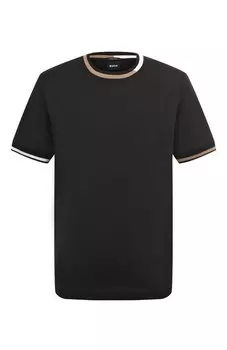 Хлопковая футболка BOSS