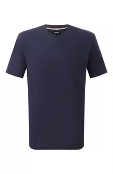 Хлопковая футболка BOSS