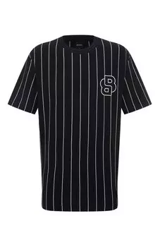 Хлопковая футболка BOSS