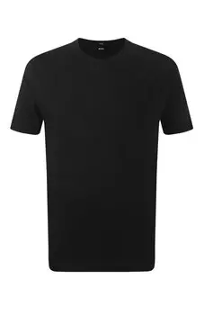 Хлопковая футболка BOSS