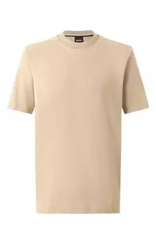 Хлопковая футболка BOSS