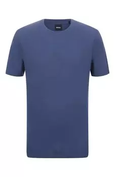 Хлопковая футболка BOSS