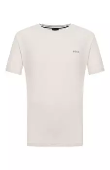 Хлопковая футболка BOSS