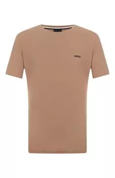 Хлопковая футболка BOSS