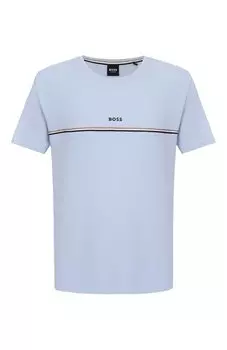 Хлопковая футболка BOSS