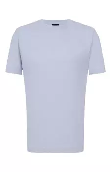 Хлопковая футболка BOSS