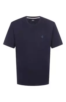 Хлопковая футболка BOSS