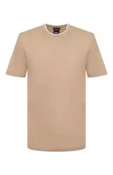 Хлопковая футболка BOSS