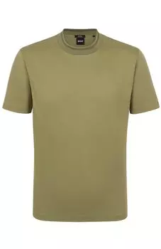 Хлопковая футболка BOSS