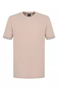 Хлопковая футболка BOSS