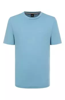 Хлопковая футболка BOSS