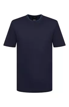 Хлопковая футболка BOSS