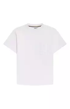 Хлопковая футболка BOSS