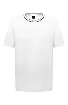 Хлопковая футболка BOSS Green