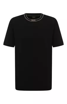 Хлопковая футболка BOSS Green