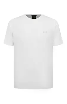 Хлопковая футболка BOSS Green