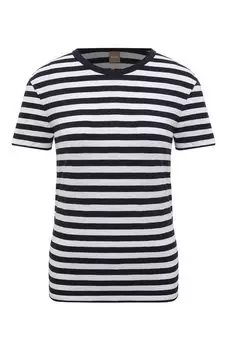 Хлопковая футболка BOSS Orange