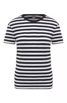 Хлопковая футболка BOSS Orange