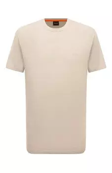 Хлопковая футболка BOSS Orange