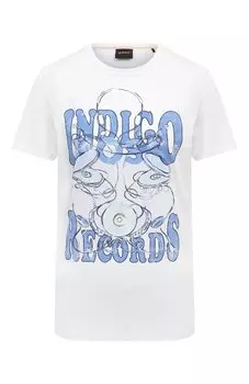 Хлопковая футболка BOSS Orange