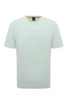 Хлопковая футболка BOSS Orange